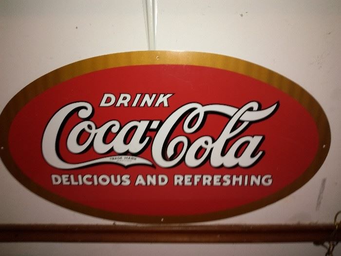  Repro Coca Cola Sign