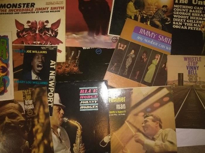 Verve Jazz Label Jimmy Smith, Vinny Bell, Arthur Prysock, and more.....