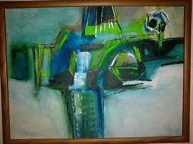 Mid Century Abstract Art