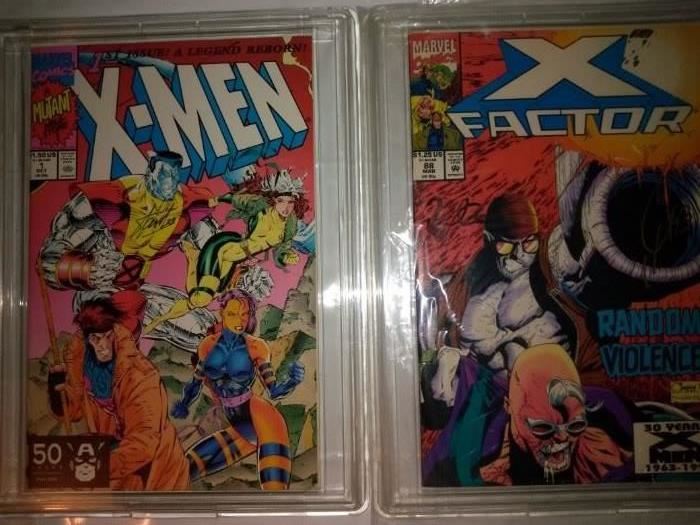 Signed X-Men Comic by Stan Lee