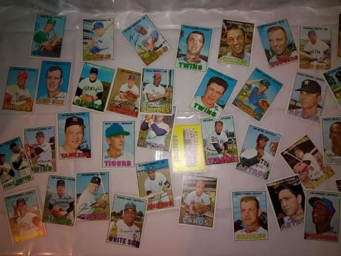 1960's Baseball Cards Much More Than Pictured!!!