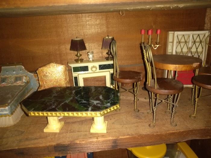 Vintage Ideal Dollhouse Furniture