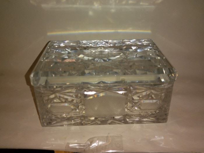 Vintage Crystal Box