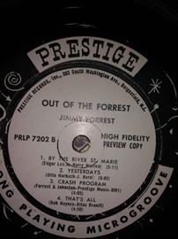 Vintage Prestige Test Press Jimmy Forrest Out Of The Forrest 33  1/3 rpm Vinyl