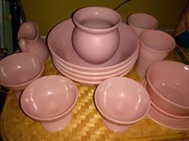 Vintage Pink Havel Atlas Ovide Platonite Moderntone Platonite