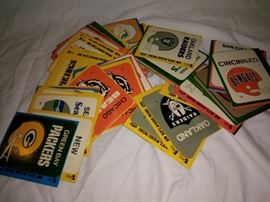 Vintage Pro Football Stickers