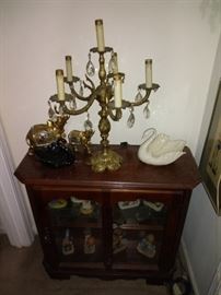 Brass Candlebra Lamp