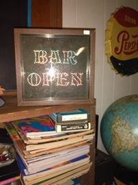 Bar Open Sign 