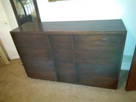 Brown Wood Dresser