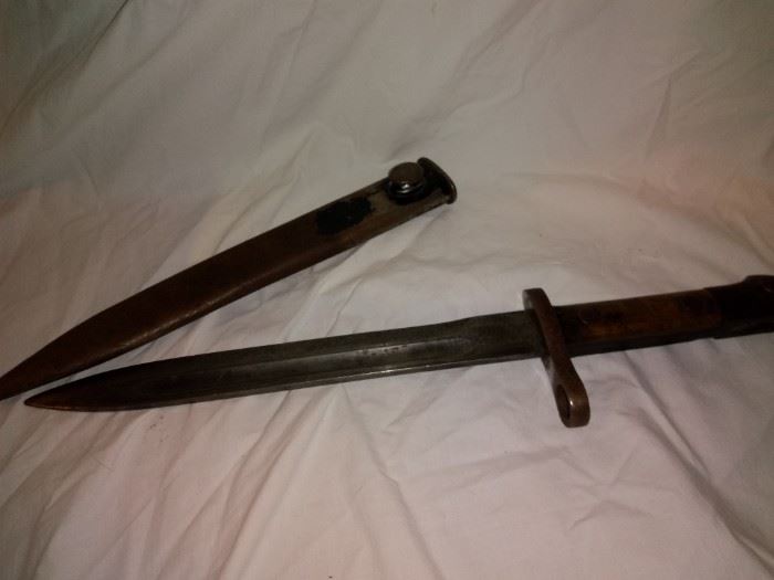 Knife and Scabbard