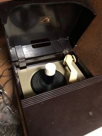 Great old 45 record player