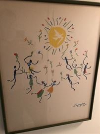 Picasso print