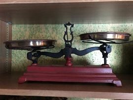 Vintage scales