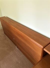 Mobican headboard shown closed