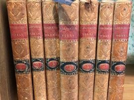 Works of Goldsmith, 1796, 7 volumes