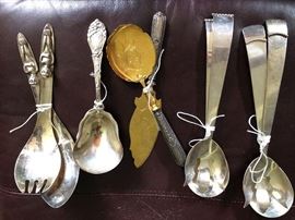 Victorian to Mid Century modern serving pieces