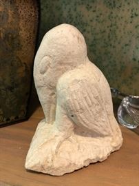 Small limestone bird 