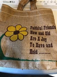 Werthan burlap bag