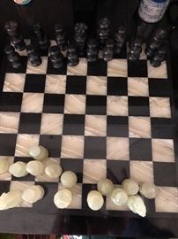 Marble chess set