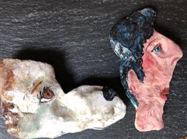 Goldilocks painted rocks by Krantz