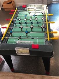 Vintage fusball table