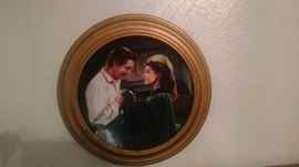 Gone With The Wind collectible plates.