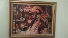 Gone With The Wind print