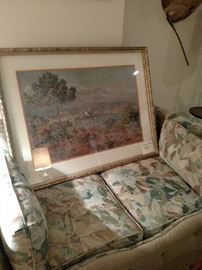 Art on Baker Lovseat 