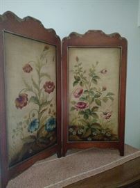 Painted Decorative Screen