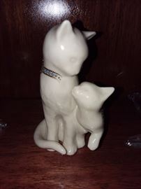 Lenox Pair of Cats (Jewels Collection) Figurine
