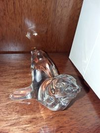 Villeroy and Boch Seal Crystal Figurine