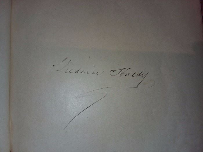 The Illustrated Works Of Charles Dickens Autographed By Frederick Hardy (1879)