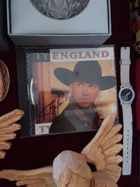 Ty England Autographed CD