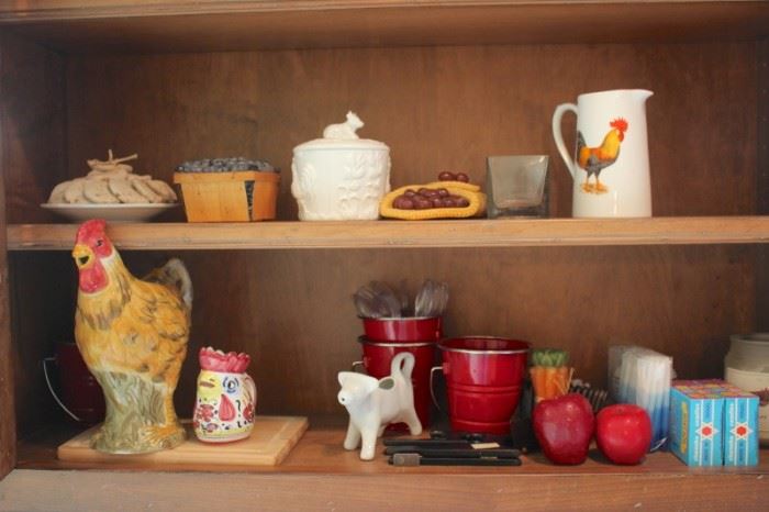 Rooster and Pitcher and Dog Collections
