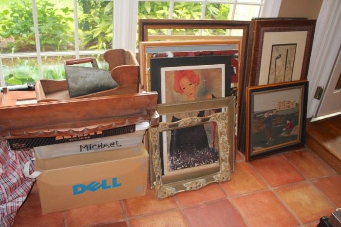 Assorted Art and Frames