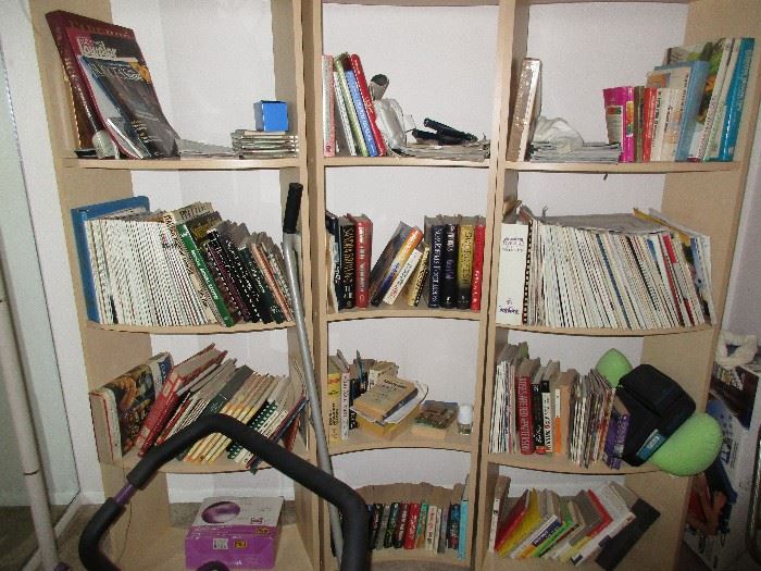 BOOKS AND SHELVES
