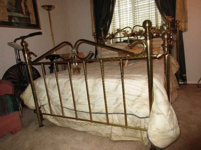 BRASS BED