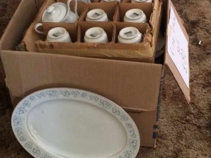 Japanese fine china over 40 pcs 8 place setting all in excellent condition. Will be donated if not sold today