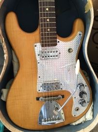 Vintage 60's electric guitar