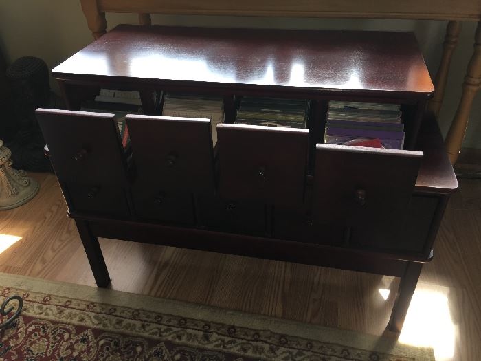 CD cabinet, 2 tier