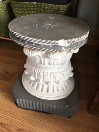 plaster plant stand