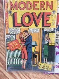 Modern Love vintage comic book