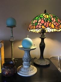 Tiffany-style lamp