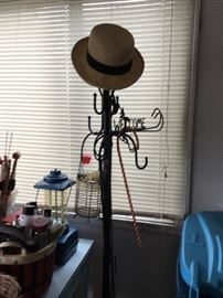 metal hat rack
