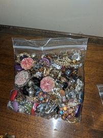 Bag of earrings