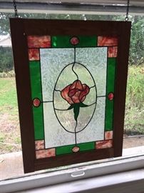 Rose stained glass