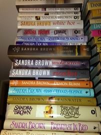 Sandra Brown's books (She and her husband lived in Tyler in the '70's!)
