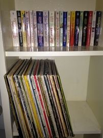 Records and paperbacks
