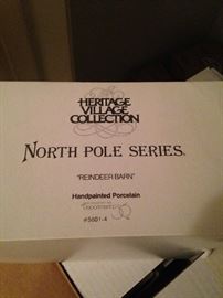 The Dept. 56 North Pole Series is also included in this sale.