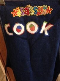 "Sassy Cook" apron